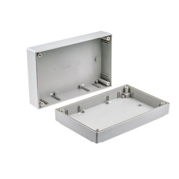 1 pcs - CAMDENBOSS 7000 Series Grey ABS Enclosure, IP65, Grey Lid, 190 x 120 x 60mm