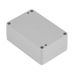 1 pcs - RS PRO Grey ABS Enclosure, IP65, IK08, Grey Lid, 105 x 70 x 40mm