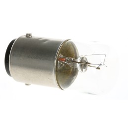 5 pcs - RS PRO BA15d Indicator Light, Clear, 12 V, 400 mA, 3000h