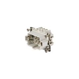 1 pcs : 1200000000 - Heavy Duty Power Connectors HDC-HE-6-MS