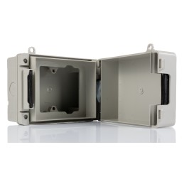 1 pcs - RS PRO Grey ABS Junction Box, IP65, 140 x 110 x 80mm