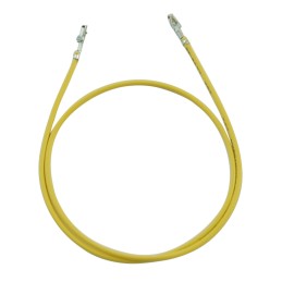 5 pcs - RS PRO Female DF1B to Female DF1B Crimped Wire, 300mm, 0.25mm², Yellow