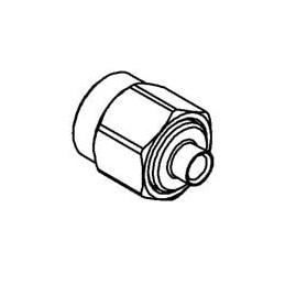 1 pcs : R125052002 - RF Connectors / Coaxial Connectors SMA / STRAIGHT PLUG SOLDER TYPE CABLE .085