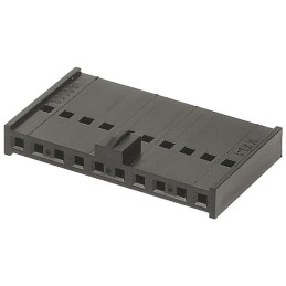 5 pcs - Molex, C-Grid III Female Connector Housing, 2.54mm Pitch, 15 Way, 1 Row