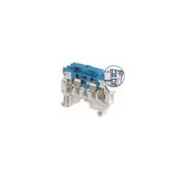 1 pcs : ZS4-S-R3-T2 - DIN Rail Terminal Blocks Aut SNK Screw