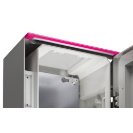 1 pcs - Rittal AX Series Fibreglass Reinforced Polyester Wall Box, IP66, 400 mm x 300 mm x 200mm