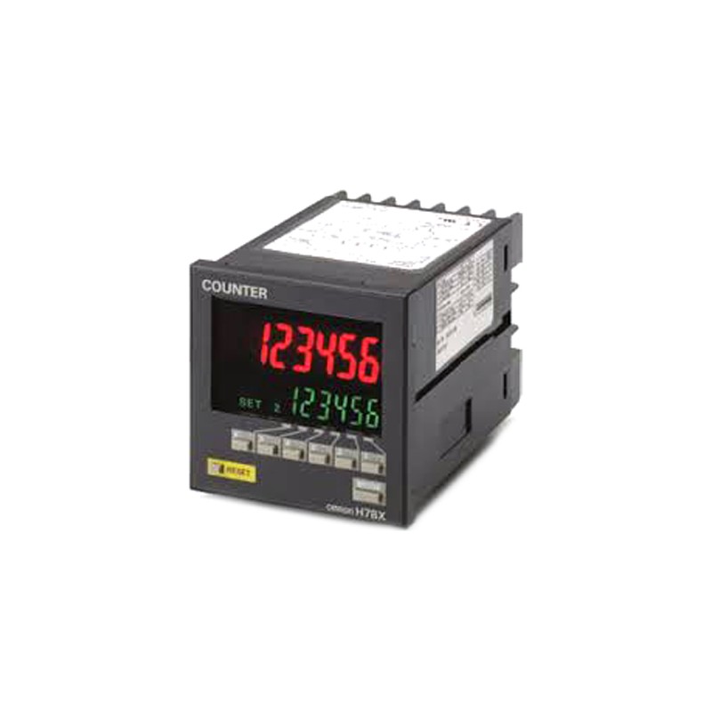 1 pcs - Omron H7BX Counter, 6 Digit, 10kHz, 100 - 240 V ac