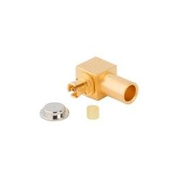 1 pcs : 925-123C-51A - RF Connectors / Coaxial Connectors SMPM F RA Plug Semi-Rigid 50 Ohm