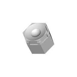 5 pcs - Polymer Optics 124/223 LED Optic & Holder Kit, 50 ° Wide Beam