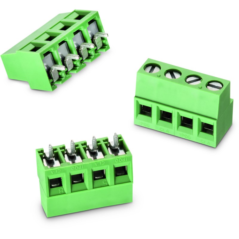 5 pcs - Wurth Elektronik 2415 Series PCB Terminal Block, 10-Contact, 5.08mm Pitch, Through Hole Mount, 1-Row, Solder Terminatio
