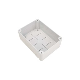 1 pcs - ABB Grey Thermoplastic Junction Box, IP65, 153 x 110 x 66mm