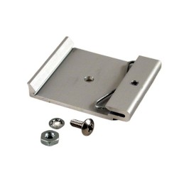 1 pcs - Hammond 1427 Series Aluminium DIN Rail Clip for Use with 35 mm DIN Rail, 42 x 8 x 51.36mm