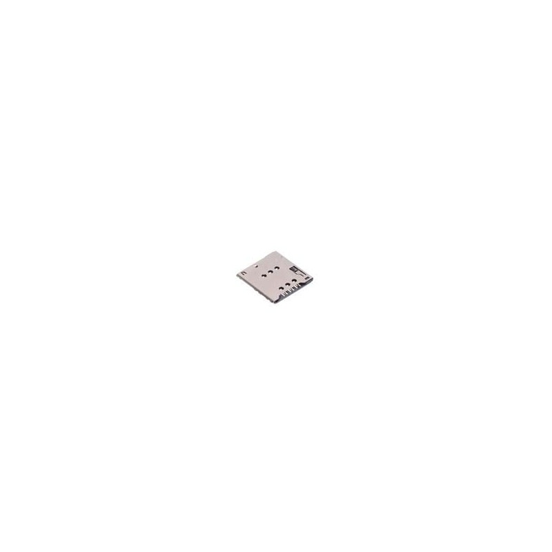 1 pcs : SIM7155-6-1-14-A - Memory Card Connectors Micro SIM Push-Push 6P SMT 1.43mm profile With switch T&R