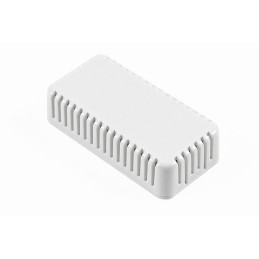 1 pcs - Hammond 1551 Series White ABS Enclosure, IP30, White Lid, 80 x 40 x 20mm