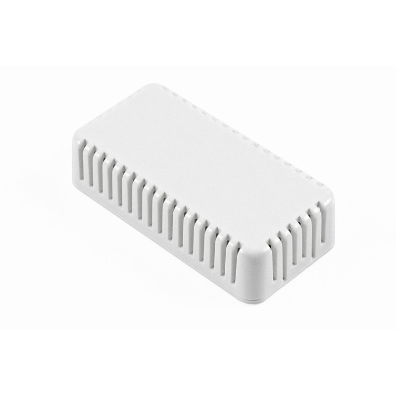 1 pcs - Hammond 1551 Series White ABS Enclosure, IP30, White Lid, 80 x 40 x 20mm