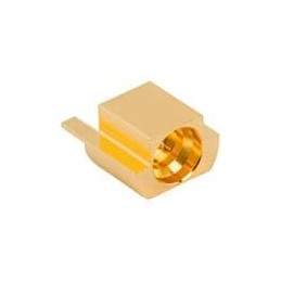 1 pcs : SMP-MSFD-PCE-1 - RF Connectors / Coaxial Connectors SMP Edge MNt PCB Jk Surf Mnt Full Detent