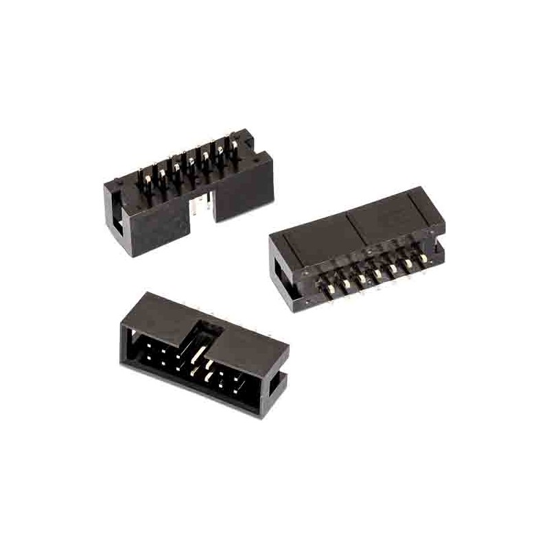 5 pcs - Wurth Elektronik WR-BHD Series Straight PCB Header, 26 Contact(s), 2.54mm Pitch, 2 Row(s)