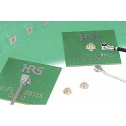 300 pcs - Hirose U.FL Series Series Female U.FL to Female U.FL Coaxial Cable, 1m, Ultra-Fine Coaxial, Terminated