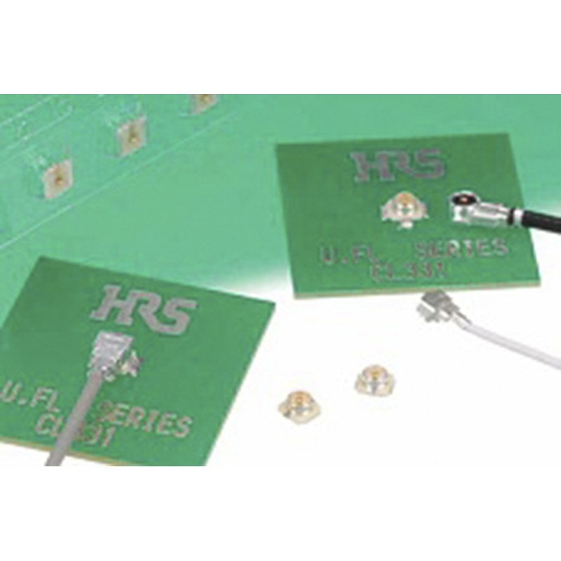 300 pcs - Hirose U.FL Series Series Female U.FL to Female U.FL Coaxial Cable, 1m, Ultra-Fine Coaxial, Terminated