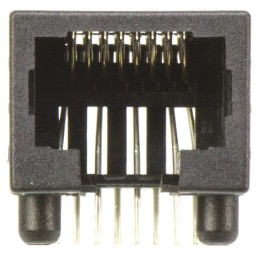 5 pcs - TE Connectivity 11705951 Series Female RJ45 Connector, Through Hole, Cat3