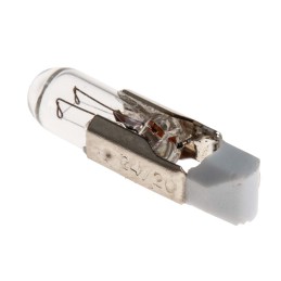 5 pcs - RS PRO Telephone Slide Indicator Light, Clear, 24 V, 5000h