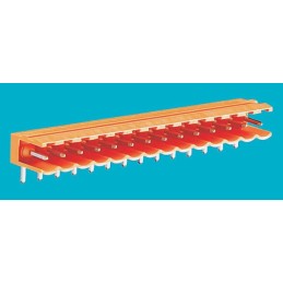 5 pcs - Weidmuller 5.08mm Pitch 3 Way Right Angle Pluggable Terminal Block, Header, Through Hole, Solder Termination