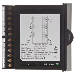 1 pcs - Eurotherm Piccolo P108 PID Temperature Controller, 48 x 96mm, 3 Output Logic, Relay, 24 V ac/dc Supply Voltage