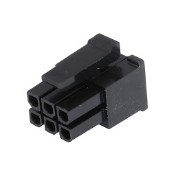 3000 pcs - Molex, Micro-Fit Female Crimp Connector Housing, 3mm Pitch, 6 Way, 2 Row
