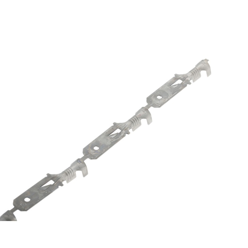 100 pcs - TE Connectivity FASTIN-FASTON .250 Uninsulated Male Spade Connector, Tab, 6.35 x 0.81mm Tab Size, 0.8mm² to 2mm²