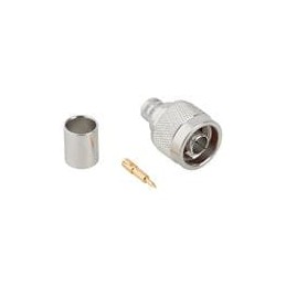 1 pcs : 172102H243 - RF Connectors / Coaxial Connectors N STRAIGHT PLUG 7810A/LMR400