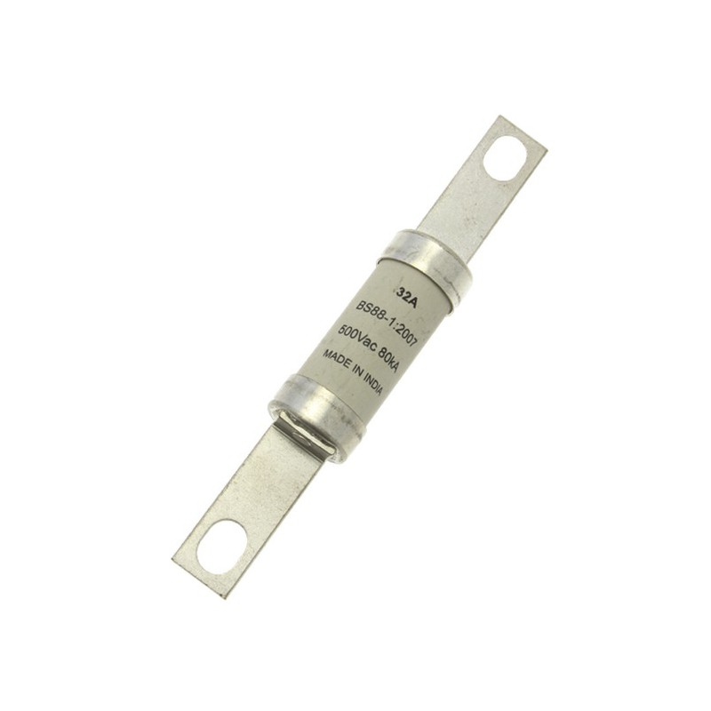 1 pcs - Eaton 32A Bolted Tag Fuse, 500 V ac, 250V dc, 111mm
