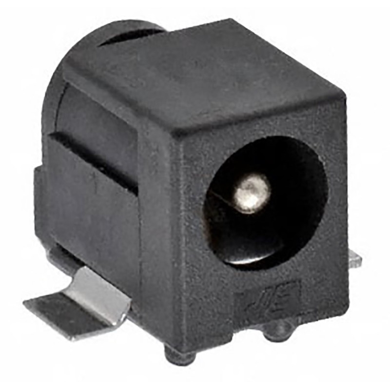 5 pcs - Wurth Elektronik, WR-DC Right Angle DC Socket Rated At 5.0A, 24.0 V, PCB Mount, length 9.0mm, Gold, Tin