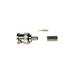 1 pcs : 310A205F - RF Connectors / Coaxial Connectors BNC CBLE PLUG, RG58 (STRANDED)