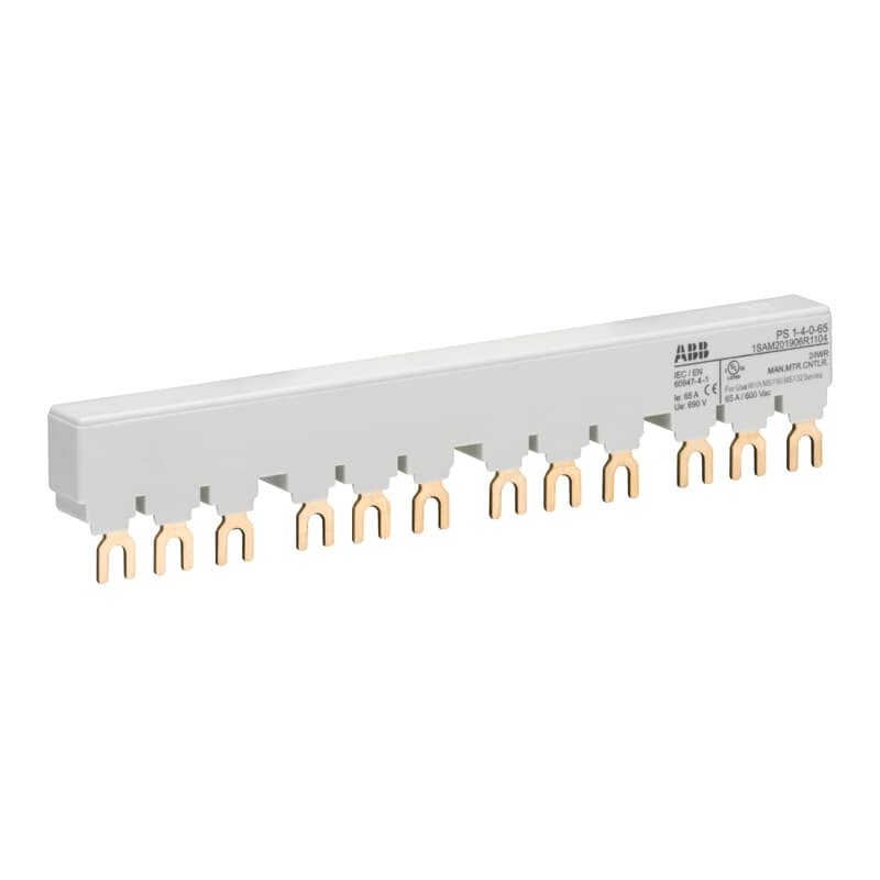 1 pcs - ABB PS1 3 Phase Busbar, 690V ac, 17.5mm Pitch