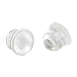 5 pcs - PLW5-9MM Bivar, Panel Mount LED Light Pipe, Clear Round Lens