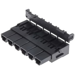 350 pcs - Molex, Mini-Fit Female Crimp Connector Housing, 10mm Pitch, 6 Way, 2 Row