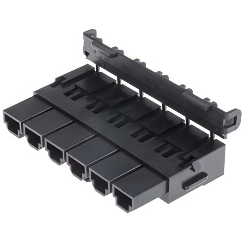 350 pcs - Molex, Mini-Fit Female Crimp Connector Housing, 10mm Pitch, 6 Way, 2 Row