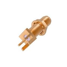 1 pcs : 142-0711-811 - RF Connectors / Coaxial Connectors PC END MT LN JCK GLD