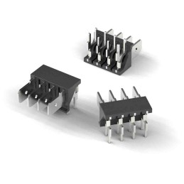 5 pcs - Wurth Elektronik WR-FAST Series Vertical PCB Header, 2 Contact(s), 7.62mm Pitch, 1 Row(s), Shrouded