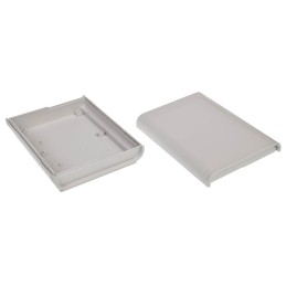 1 pcs - RS PRO Light Grey ABS Enclosure, 129.9 x 99.9 x 36.2mm