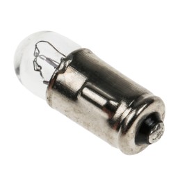 5 pcs - RS PRO BA7s Indicator Light, Clear, 12 V, 100 mA, 5000h