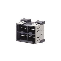 1 pcs : 2173211-2 - Power to the Board 4P VERT HEADER SHIELDED,P/F