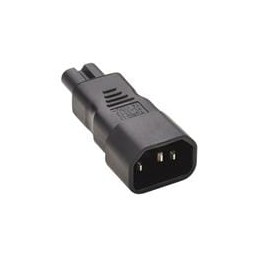 1 pcs : P016-000 - AC Power Entry Modules C14 TO C7 POWER CORD ADAPTER