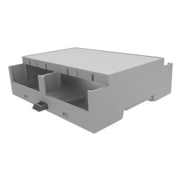 1 pcs - Italtronic DIN Rail Enclosure Enclosure Type 6M XTS Compact Series , 90 x 32.2mm, ABS DIN Rail Enclosure