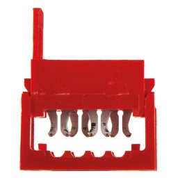 250 pcs - TE Connectivity 4-Way IDC Connector Plug for Cable Mount, 2-Row