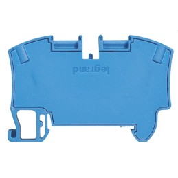 5 pcs - Legrand 372 Series Blue Feed Through Terminal Block, Spring Clamp Termination