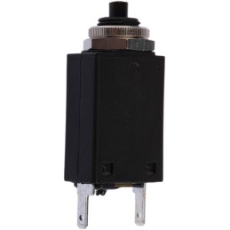 1 pcs - ETA Thermal Circuit Breaker - 106-P30 Single Pole 250V Voltage Rating Panel Mount, 1A Current Rating