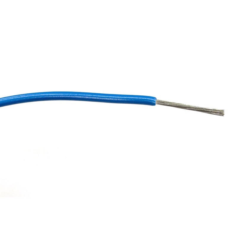 500 pcs - RS PRO Blue 1mm² Hook Up Wire, 32/0.2 mm, 500m, PVC Insulation