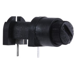 1 pcs - Bulgin 6.3A PCB Mount Fuse Holder for 5 x 20mm Fuse, 1P, 250V ac