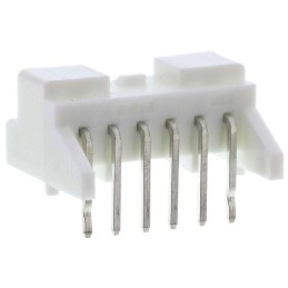 50 pcs - JST PA Series Right Angle Through Hole PCB Header, 6 Contact(s), 2.0mm Pitch, 1 Row(s), Shrouded